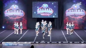 Cheer Twin Cities - Aqua [2025 L2 Junior - D2 - Small Day 1] 2025 America's Best Grand Nationals