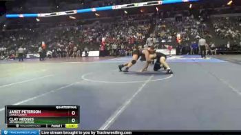 Quarterfinal - Clay Hedges, Archbishop Bergan vs Jaret Peterson, Chase County