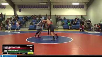 176 lbs Round 2 - Bryce Humphrey, Burns vs Matthew Martinez, Castle View