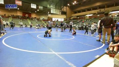 61 lbs Final - Kohen White, Panther Youth Wrestling-CPR vs Noah Harris, Team Conquer Wrestling