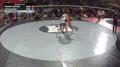 125 lbs Sophia Rivera, Washington HS Girls vs Whitney Cawthra, Idaho 1 HS Girls