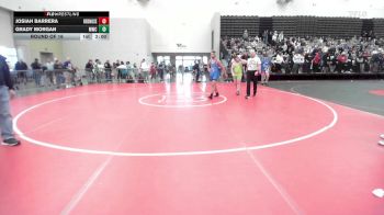 190-I lbs Round Of 16 - Josiah Barrera, RedNose Wrestling School vs Grady Morgan, Malvern Wrestling Club
