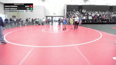190-I lbs Round Of 16 - Josiah Barrera, RedNose Wrestling School vs Grady Morgan, Malvern Wrestling Club