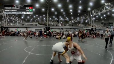 157 lbs Round 3 (8 Team) - Fernando Avellan, Team 302 Gold vs Owen Campbell, TDWC Maniacs Blue & Gold