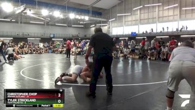 170 lbs Semis & 3rd Wb (16 Team) - Tyler Strickland, Team Palmetto vs Christopher Chop, Indiana Outlaws