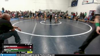 102-104 lbs Round 1 - Soren Swanson, CCA vs Westly Waldron, Carey Jr High