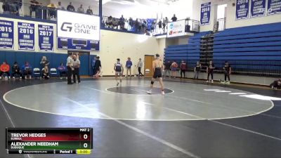 133 lbs Quarterfinal - Trevor Hedges, Eureka vs Alexander Needham, Dubuque