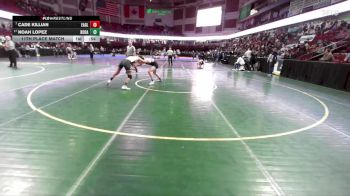 132 lbs 11th Place Match - Cade Killian, Eagle vs Noah Lopez, Borah