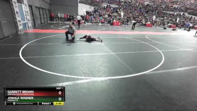 69 lbs Champ. Round 1 - Joshua Wagner, Marinette vs Garrett Brown, Oregon Youth Wrestling