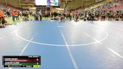 150 lbs Cons. Round 7 - Jahkari Clark, Doomsday Wrestling Club vs Chase Smart, North DeSoto Wrestling Academy