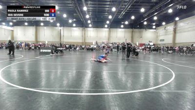 130 lbs Quarterfinal - Paola Ramirez, Osceola High School vs Isis Severe, Youth Impact Center Wrestling Club