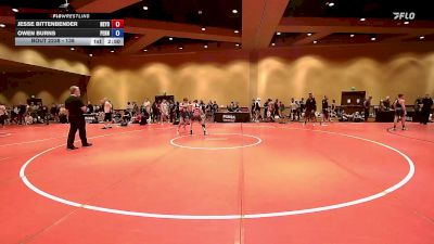 138 lbs Cons. Round 3 - Jesse Bittenbender, New York vs Owen Burns, Pennsylvania
