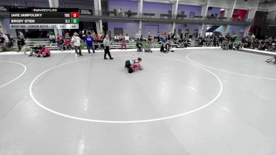 Junior Boys - 157 lbs Cons. Round 3 - Jake Jampolsky, Thorobred Wrestling Club vs Brody Stien, Illinois