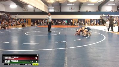 125 lbs Cons. Round 3 - Daniel Corbin, Elizabethtown vs Bryce Arnold, Messiah