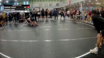 120 lbs Round 9 (10 Team) - Charles Woolf, Florida Avengers vs Zachary Caro, Eagle Empire