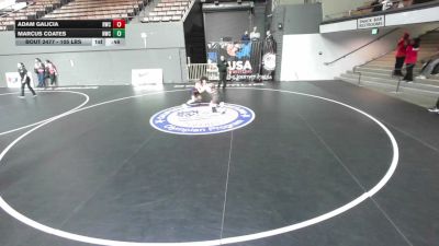 105 lbs Cons. Quarters - Adam Galicia, Reign Wrestling Club vs Marcus Coates, Nomad Wrestling Club