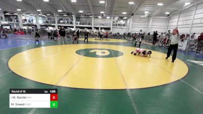 86 lbs Round Of 16 - Marc Nantel, Riptide WC vs Marquies Sneed, Providence County WC