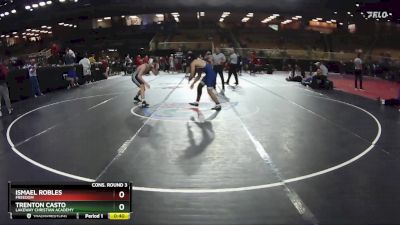 150 lbs Cons. Round 3 - Trenton Casto, Lakeway Christian Academy vs Ismael Robles, Freedom