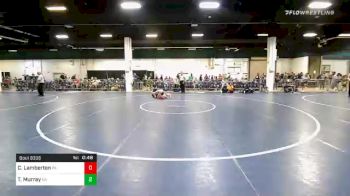 100 lbs Consolation - Cole Lamberton, PA vs Ty Murray, GA