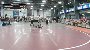 160 lbs Rr Rnd 1 - Xxavior Pabon, Mat Assassins Black vs Luis Hicks, Stratton Trained WC