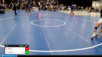 157 lbs Cons. Round 4 - Carlos Meza, Sierra College vs Dylan White, Chadron State