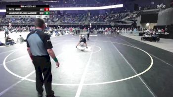 Cons. Round 2 - Langdon Klinkhammer, West Central vs Tate Huff, Aberdeen Central