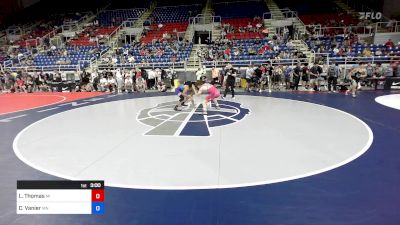 138 lbs Cons 32 #1 - Landon Thomas, MI vs Charles Vanier, MN