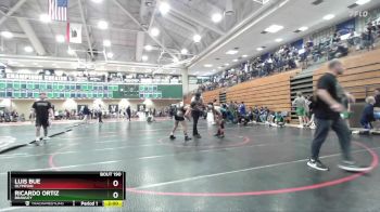 120 lbs Champ. Round 2 - Luis Bue, Olympian vs Ricardo Ortiz, Brawley