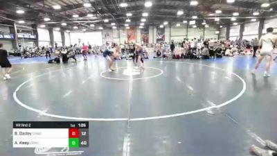 220 lbs Rr Rnd 2 - Bryce Dadey, Grain House Wrestling Club vs Abe Keep, Camp Reynolds Wrestling Club