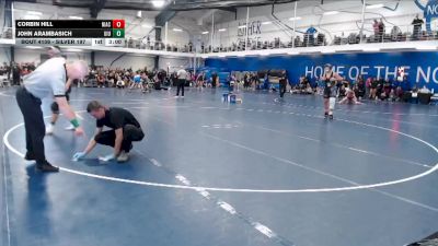 Silver 197 lbs Champ. Round 2 - Corbin Hill, North Iowa Area Community College vs John Arambasich, Upper Iowa