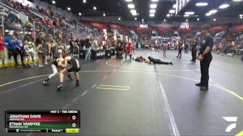 75 lbs Quarterfinal - Jonathan Davis, Addison WC vs Ethan VanDyke, Grandville WC