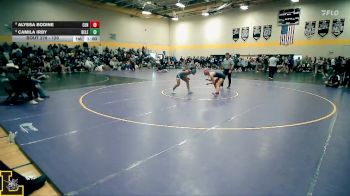 130 lbs Cons. Round 2 - Alyssa Bodine, Centralia vs Camila Irby, Belleville East