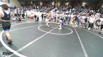 52 lbs Quarterfinal - Caliber Forsythe, Raw vs Raith Davis, Buck Pride Wrestling