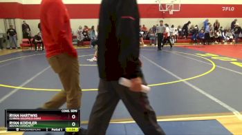 126 lbs Cons. Semi - Ryan Koehler, Benton Community vs Ryan Hartwig, Clarion-Goldfield-Dows