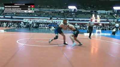 215 lbs Quarters & Wb (16 Team) - Michael Marchitto, Ridge vs Nathan Flessner, Skyline