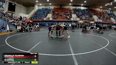 132 lbs Cons. Semi - Granville Tilghman, Gilman School vs AJ Stefko, St. Mary`s Ryken