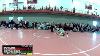 120 lbs 7th Place Match - Zachariah Nekolite, Contenders Wrestling Academy vs Dalton Jones, Quaker Wrestling Club