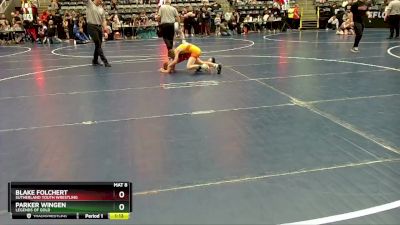 75 lbs Cons. Semi - Parker Wingen, Legends Of Gold vs Blake Folchert, Sutherland Youth Wrestling