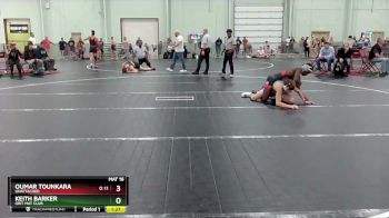 113 lbs Cons. Round 2 - Oumar Tounkara, Unattached vs Keith Barker, Grit Mat Club