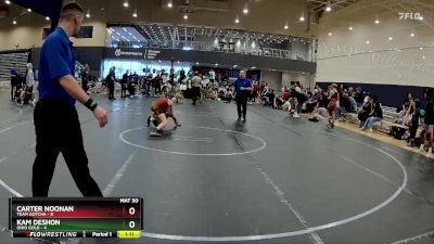 84 lbs Round 6 (8 Team) - Carter Noonan, Team Gotcha vs Kam DeShon, Ohio Gold