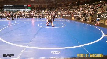 Consi Of 4 - Matai James, Manu WC vs Presleigh Brown, Bobcat Wrestling Club