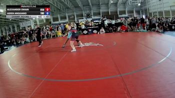165 lbs Champ. Round 1 - Alexander Swain, Utah vs Aiden Anguiano, Team Idaho Wrestling Club