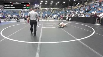 106 lbs Cons. Round 2 - Canon Husen, Maize South vs Cyler Luck, Hays