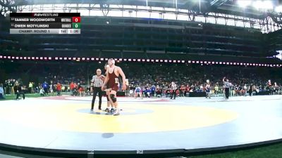 D3-190 lbs Champ. Round 1 - Owen Motylinski, Dundee vs Tanner Woodworth, Whitehall