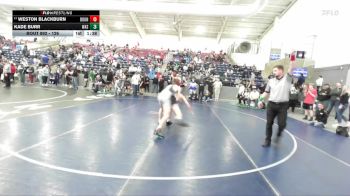 126 lbs Champ. Round 3 - Weston Blackburn, Bountiful vs Kade Burr, Wasatch