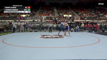 285 lbs Cons. Round 3 - Brady Alonzo, Chanute Hs vs Connor Herman, Halstead