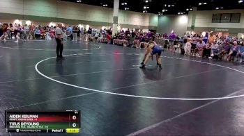 126 lbs Round 3 (16 Team) - Titus Deyoung, Brevard FCA- Island Style vs Aiden Keilman, Minot Young Guns