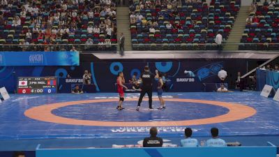 46 kg Qualif. - Kokona Makino, Japan vs Mungunchimeg Gavaa, Mongolia