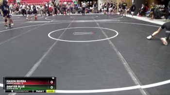 85 lbs Round 1 (6 Team) - Mason Rivera, Kansas Mayhem vs Sawyer Blue, SlyFox Black