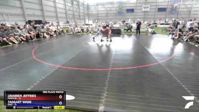 138 lbs Placement Matches (8 Team) - Javarien Jeffries, Missouri vs Taggart Wade, Ohio